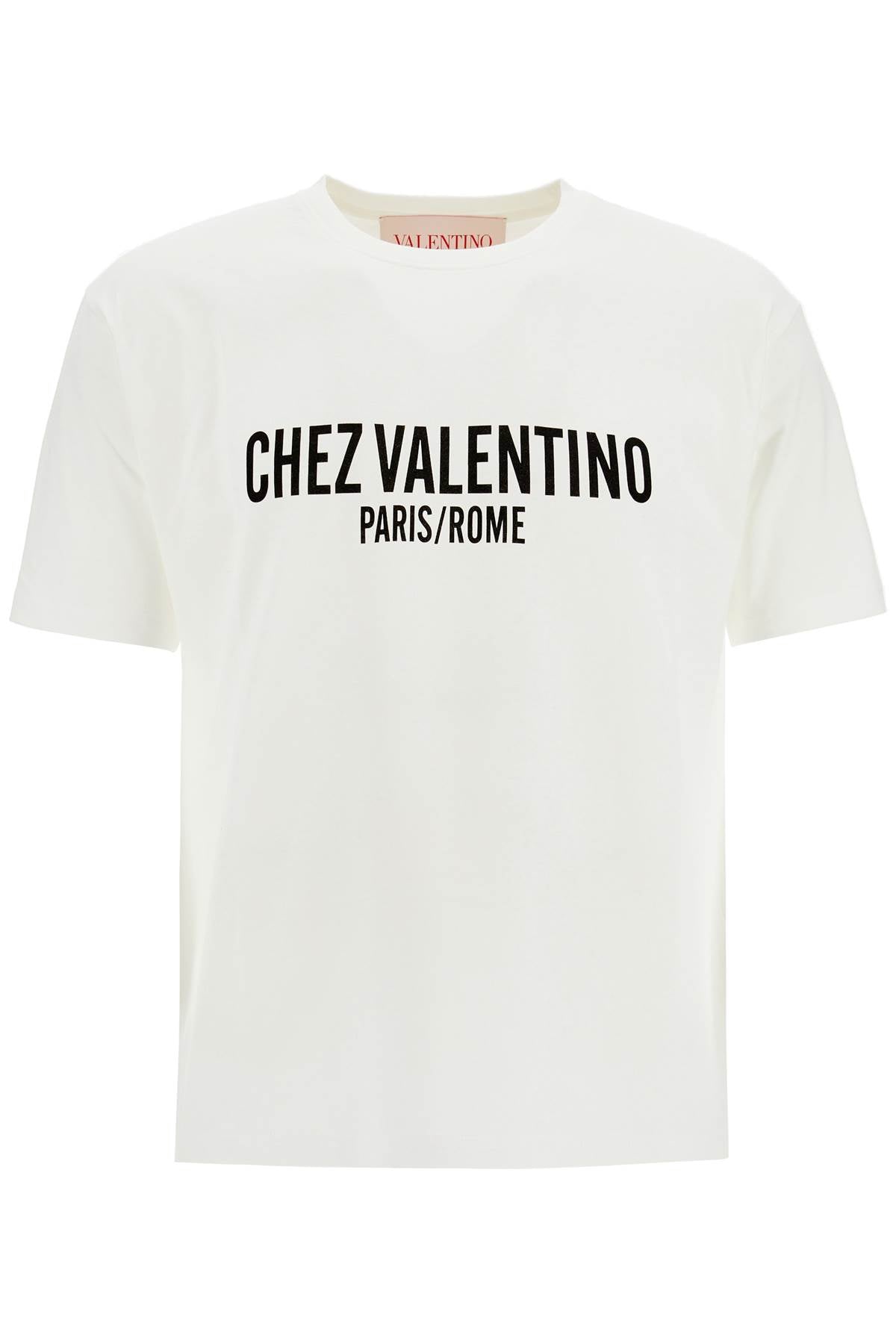 VALENTINO GARAVANI Men's Regular Fit 'Chez Valentino' Print T-Shirt