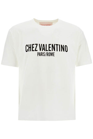 VALENTINO GARAVANI Men's Regular Fit 'Chez Valentino' Print T-Shirt