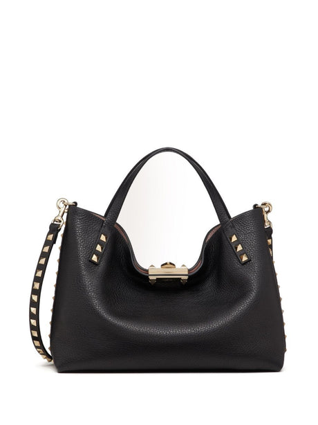 VALENTINO Mini Rockstud Small Tote Handbag