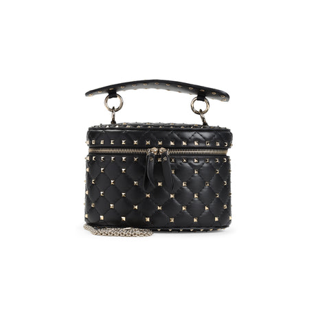 VALENTINO GARAVANI Mini Rockstud Spike Shoulder Handbag - Stylish Leather Accessory