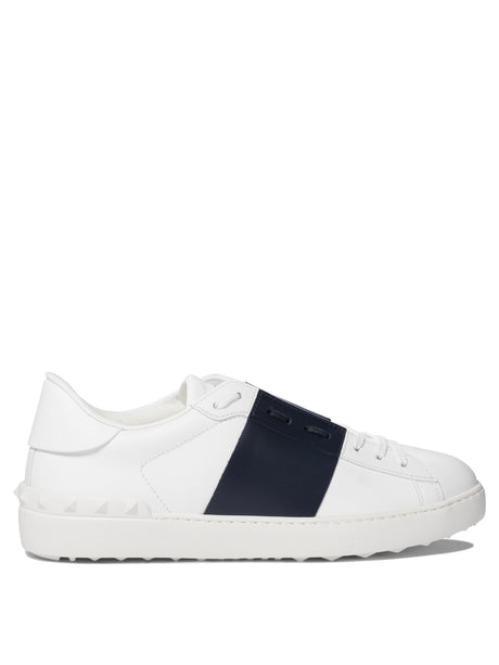 VALENTINO GARAVANI Men's Premium Leather Slip-On Sneakers