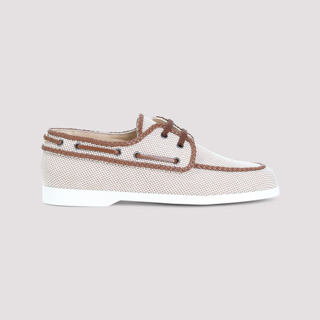 VALENTINO GARAVANI Stylish Leather Boat Loafers for Men