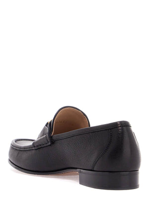 VALENTINO GARAVANI Signature Leather Moccasins for Men