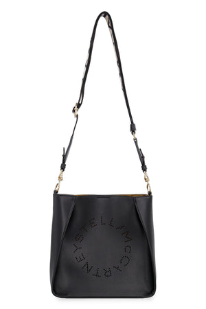 STELLA MCCARTNEY Mini Crossbody Handbag with Perforated Logo