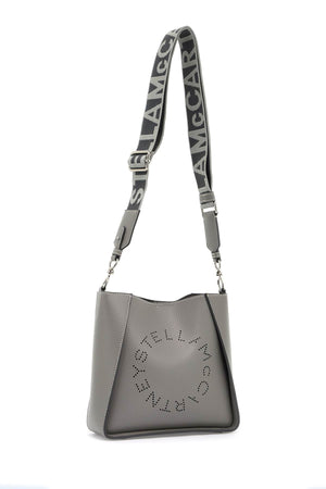 STELLA MCCARTNEY Mini Eco-Leather Cross-Body Handbag with Perforated Logo