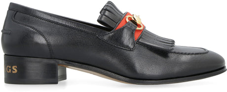 GUCCI Classic Black Horsebit Loafers for Women