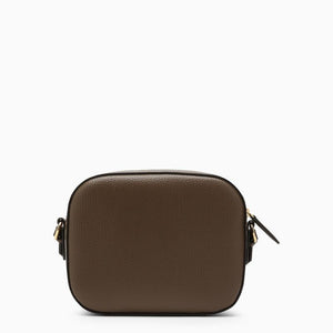 STELLA MCCARTNEY Brown Polyurethane Mini Camera Crossbody Bag for Women, 20x17x5 cm