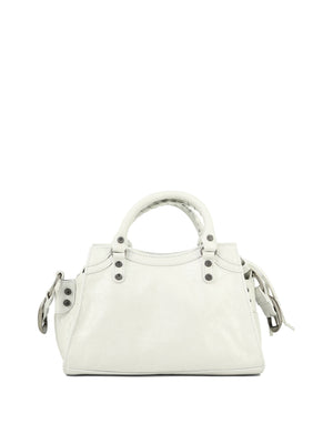 Bolso Mensajero Blanco para Mujeres - Declaración de Moda 24SS