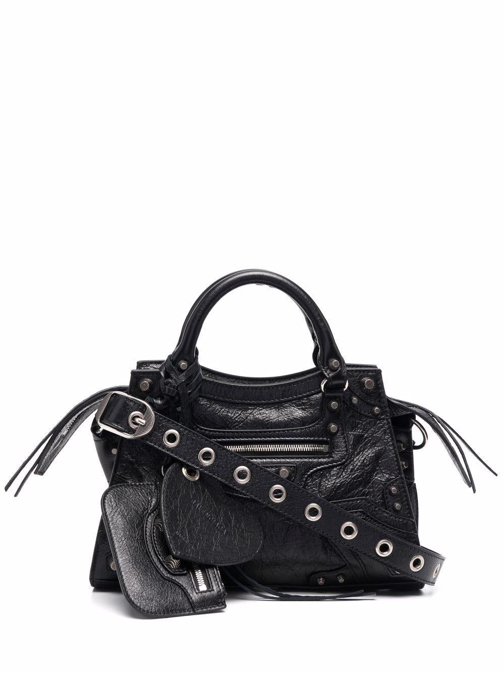 BALENCIAGA Mini Chic Leather Handbag