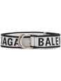 BALENCIAGA Jacquard Logo D Ring Belt