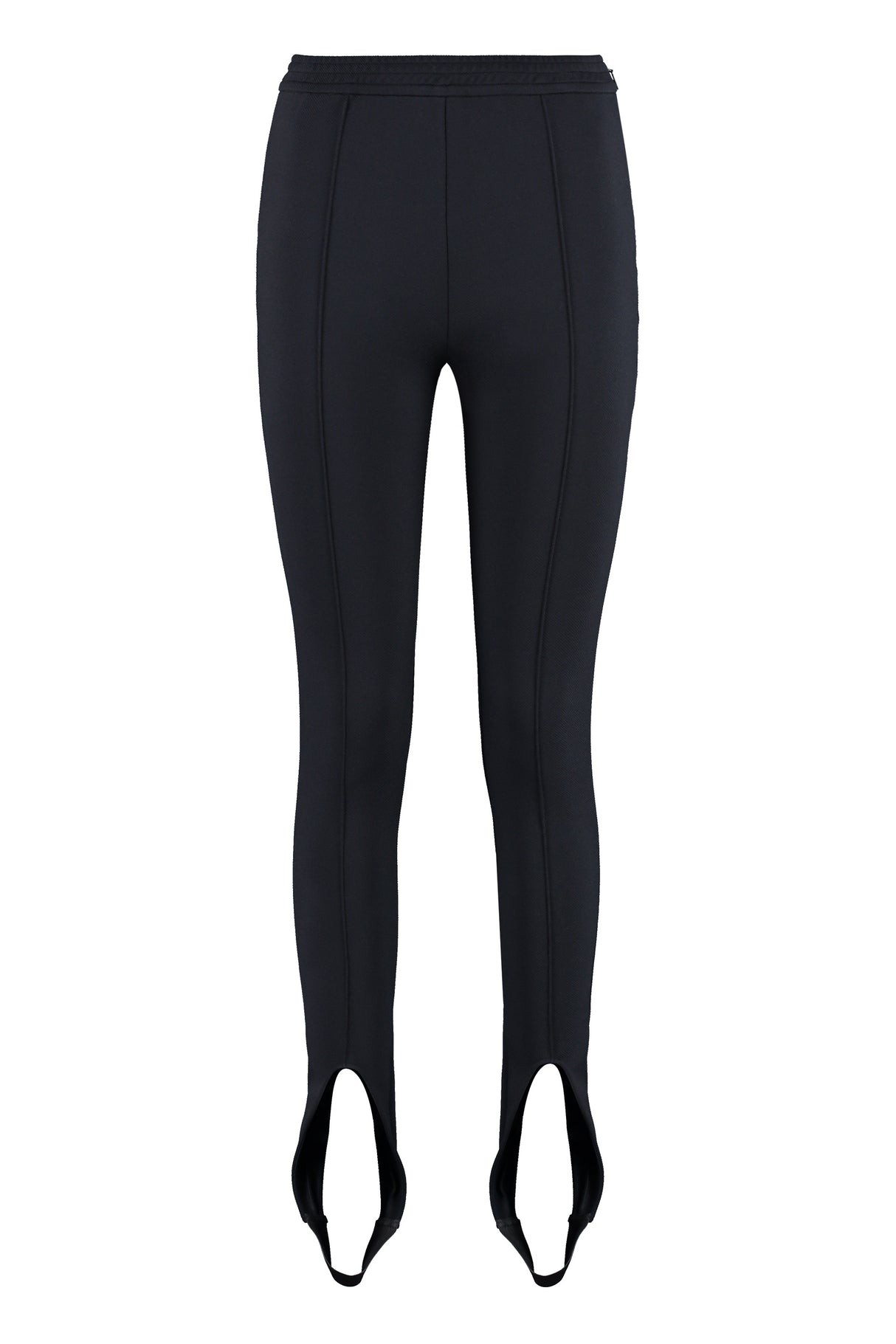 SAINT LAURENT Stretch Leggings for Women SS23 in Black