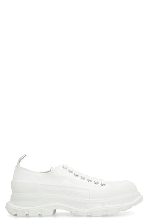 ALEXANDER MCQUEEN Men's White Chunky Sole Lace-Up Shoes for SS23