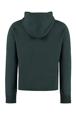 Green Hooded Knit Hoodie - FW22 Collection