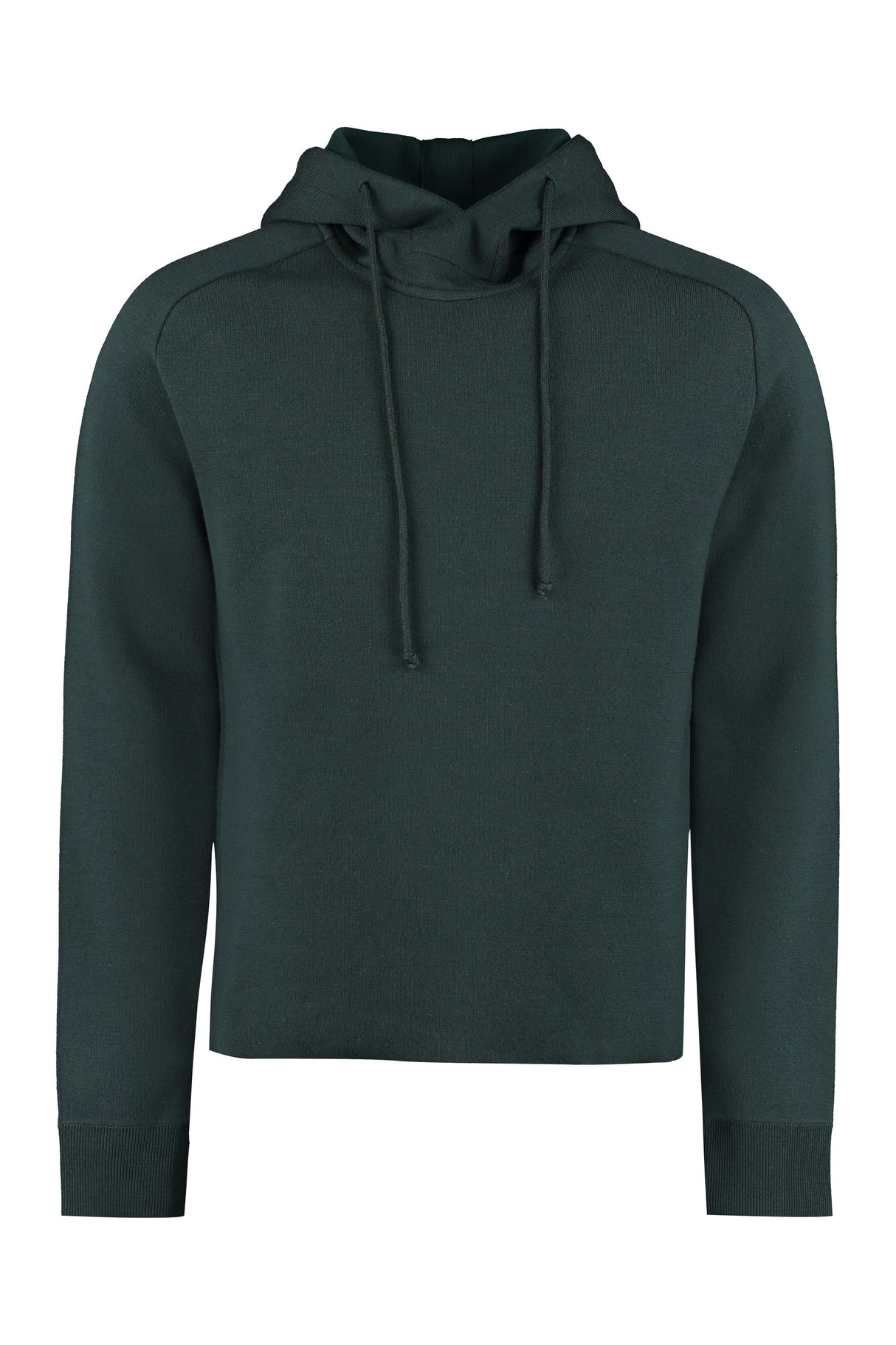 Green Hooded Knit Hoodie - FW22 Collection