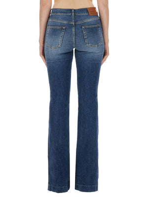 ALEXANDER MCQUEEN Stylish Bootcut Denim Pants - Size 27