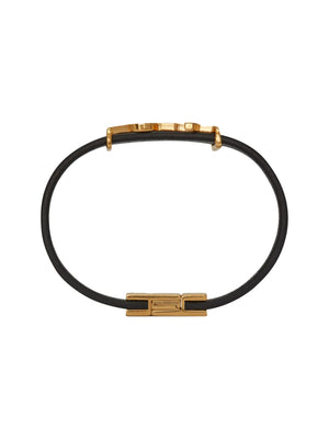 SAINT LAURENT Elegant Calfskin Bracelet