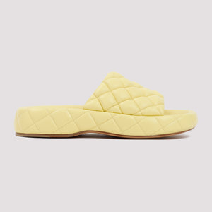 BOTTEGA VENETA Padded Leather Sandals with Luxurious Sole (4.5cm)