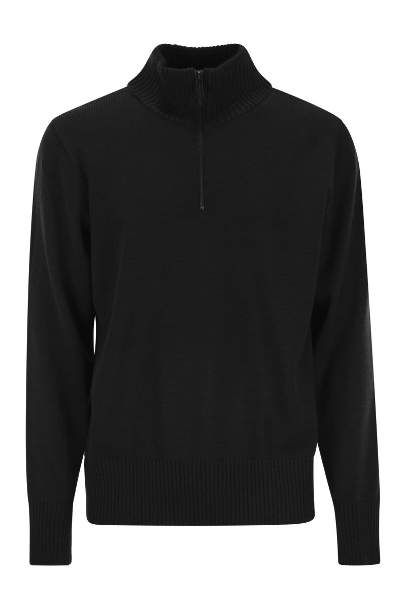 CANADA GOOSE Quarter Zip Merino Wool Sweater for Men