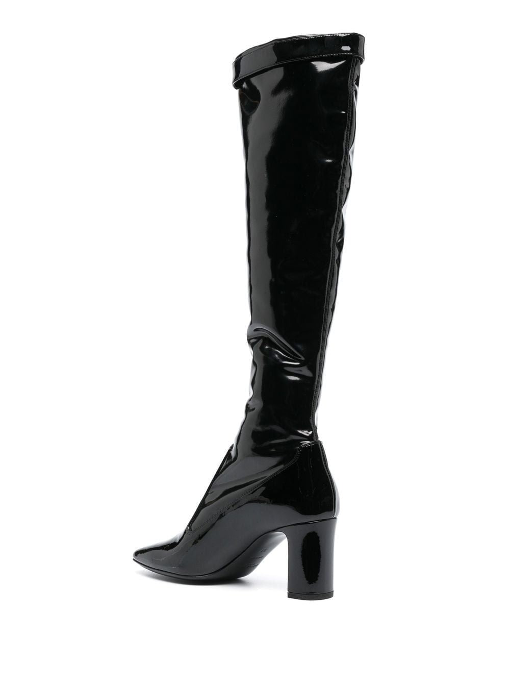 2024 FW22 Black Leather Boots cho Nữ