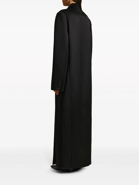 女装黑色双排扣夹克-2024春夏系列
