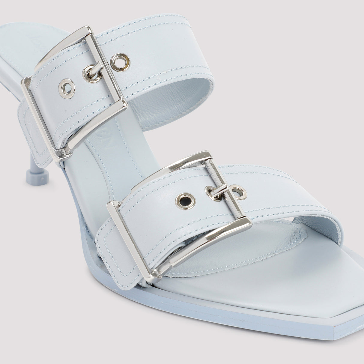 ALEXANDER MCQUEEN Luxurious Buckle Detailed Sandals