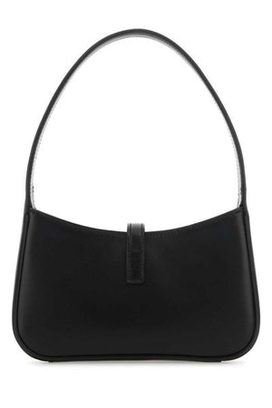 SAINT LAURENT Mini Leather Hobo Handbag