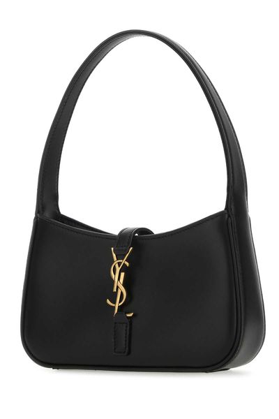 SAINT LAURENT Mini Leather Hobo Handbag