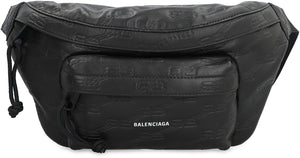 BALENCIAGA Signature Leather Mini Belt Handbag - Modern Style for Men