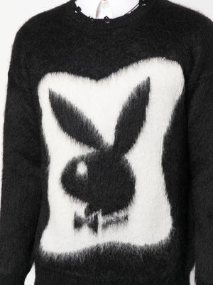 Áo len Playboy Mohair Jacquard nam