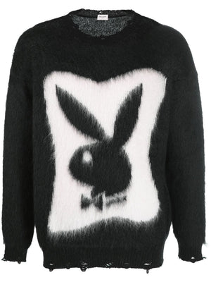 Áo len Playboy Mohair Jacquard nam