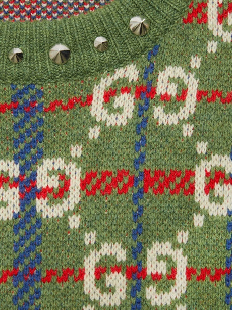 Áo len nam màu xanh cổ tròn dành cho Bộ sưu tập mùa xuân hè 23