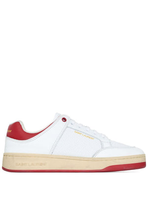White Leather Sneakers for Men - SS24 Collection