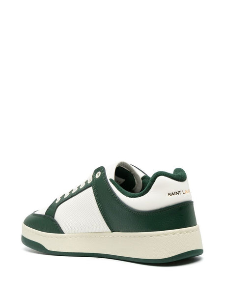 SAINT LAURENT Low-Top Leather Sneakers for Men