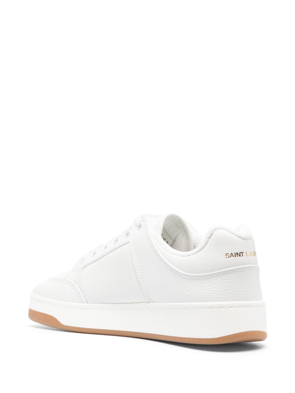 SAINT LAURENT Men's Leather Perforated Sneakers - SL/61 Design