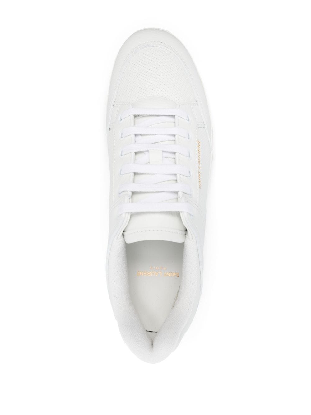 SAINT LAURENT Men's Leather Perforated Sneakers - SL/61 Design