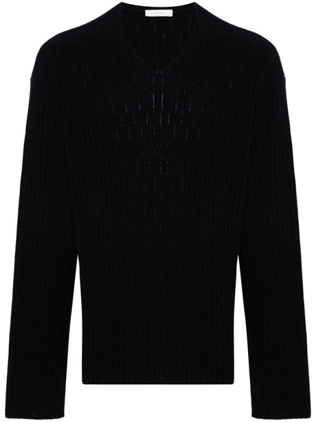 THE ROW Cashmere V-Necked Sweater