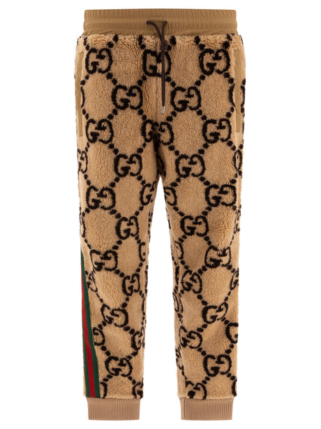 GUCCI Jacquard Joggers Pants for Men - FW24 Collection