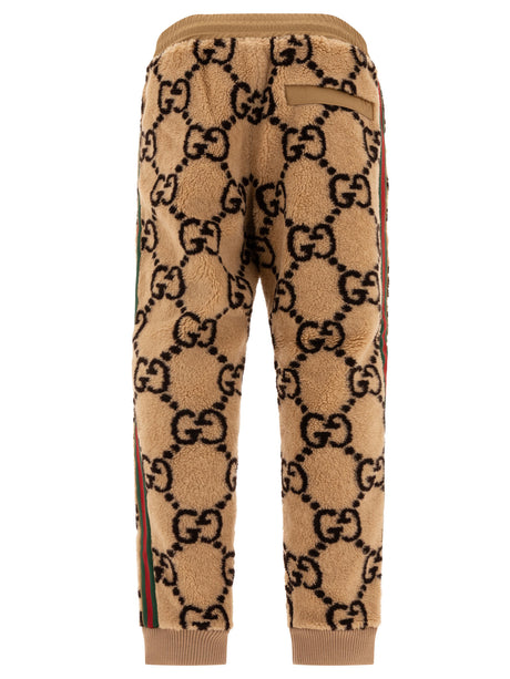 GUCCI Jacquard Joggers Pants for Men - FW24 Collection