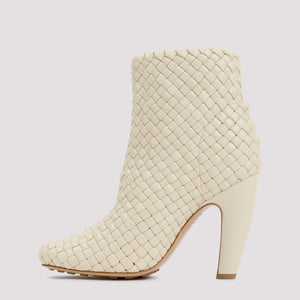 BOTTEGA VENETA Luxurious Raffia 10CM Ankle Boots for Women