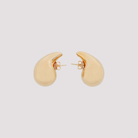BOTTEGA VENETA Elegant Mini Gold Drop Earrings 3cm x 2cm