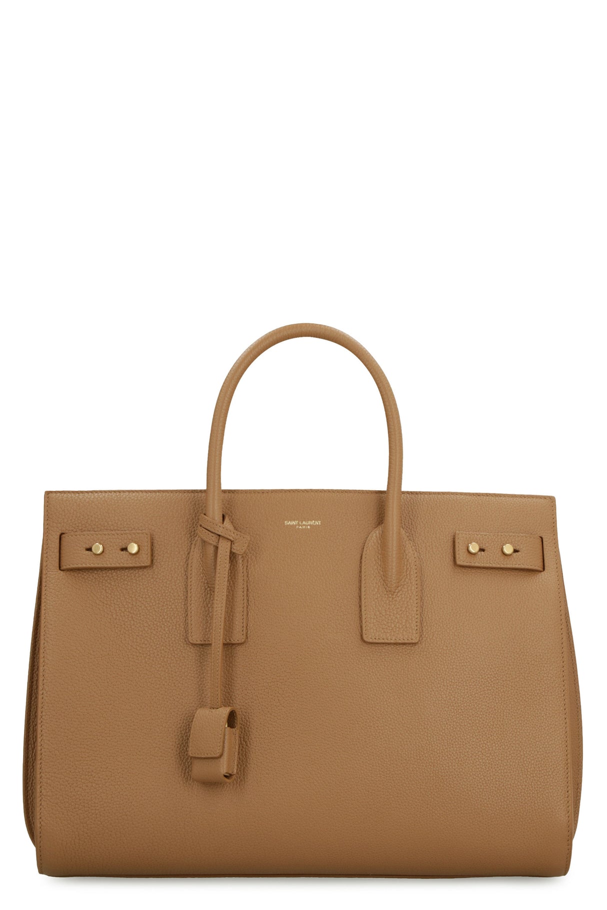 Medium Handbag in Cinnamon Grained Calfskin - SS24