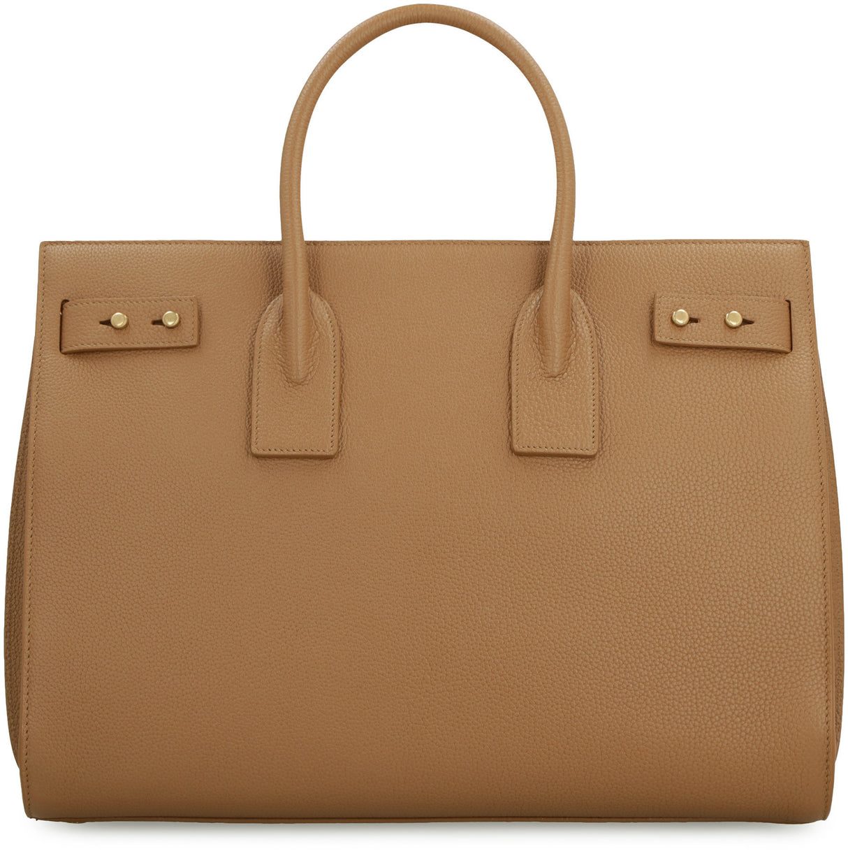 Medium Handbag in Cinnamon Grained Calfskin - SS24