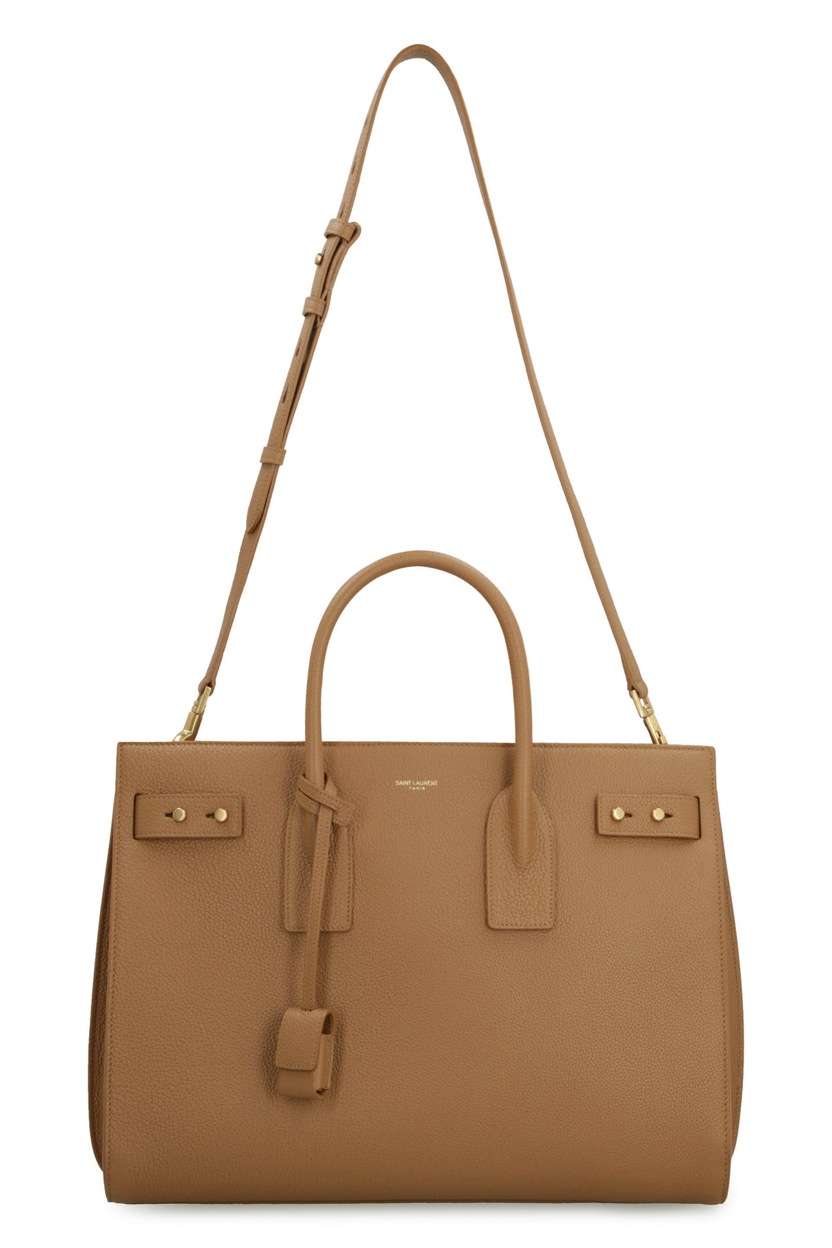 Medium Handbag in Cinnamon Grained Calfskin - SS24