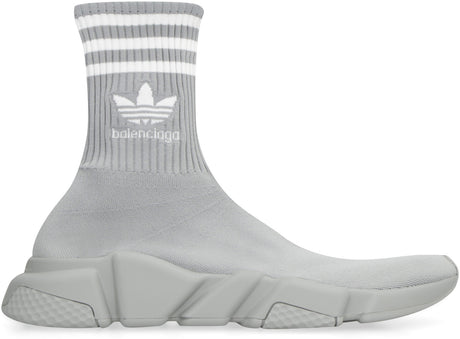 BALENCIAGA Contrasting 3-Stripes Sock Sneakers for Men