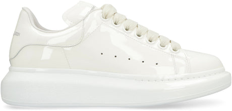 Chunky Sole White Leather Sneakers for Women - FW22 Collection