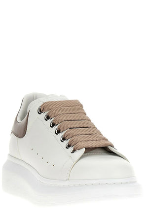 ALEXANDER MCQUEEN Oversized Luxe White Sneakers for Women