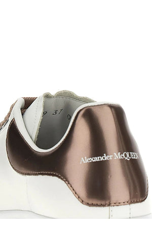 ALEXANDER MCQUEEN Oversized Luxe White Sneakers for Women