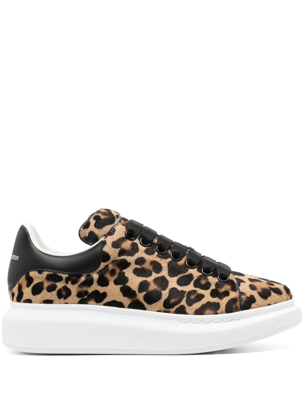 ALEXANDER MCQUEEN Oversized Leopard Print Sneakers for Women