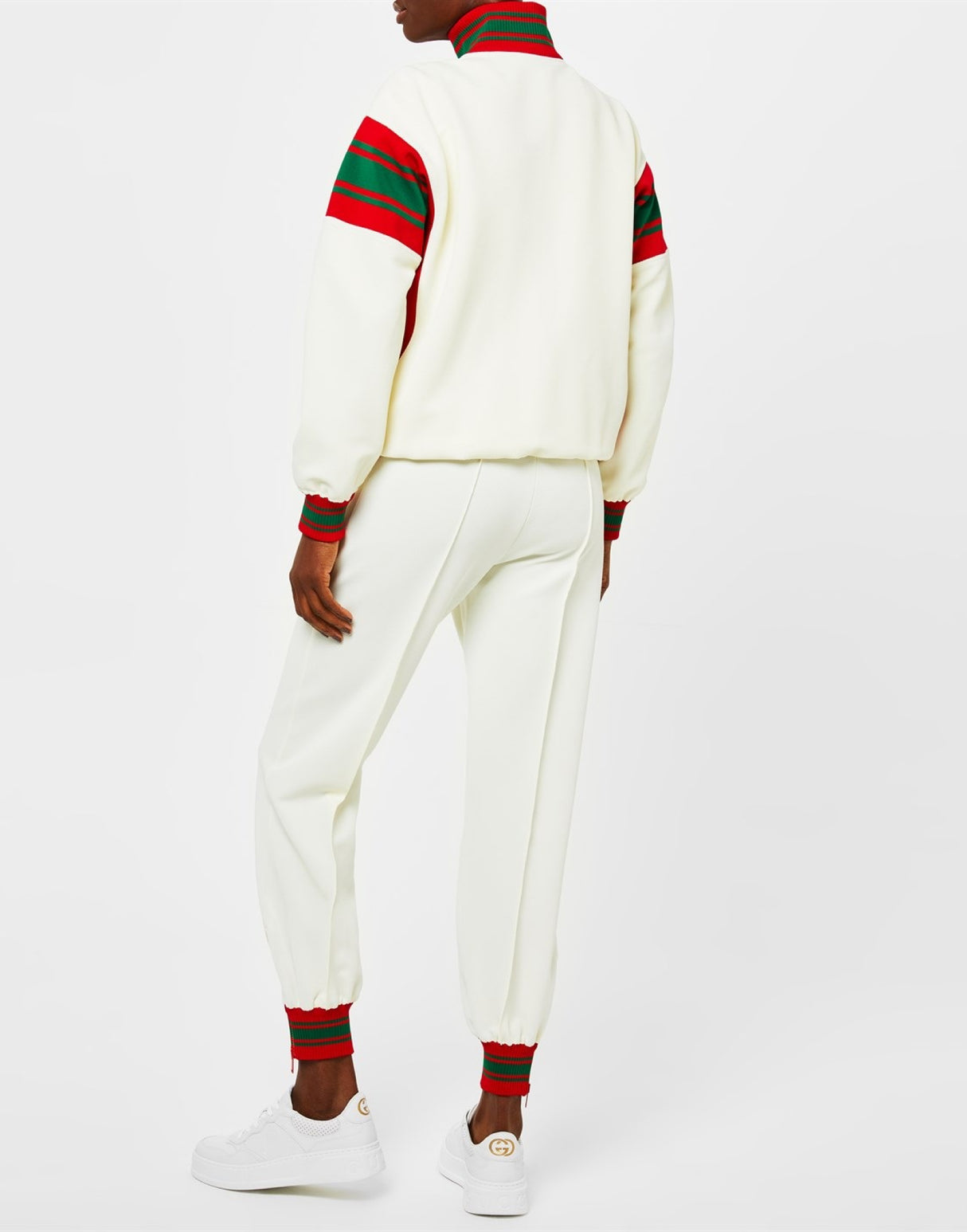 GUCCI Women's Logo Zip-Up Track Jacket