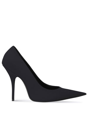 BALENCIAGA Black Pointed Toe Stiletto Heel Pumps for Women